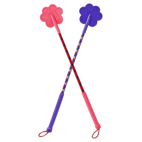 Csafyrt 2pcs Hundetraining Stick 16, 5 Zoll Gummi -Hundetraining -Werkzeuge mit Nonslip Griff Pflaumenklaue und Lanyard Cute Stick von Csafyrt