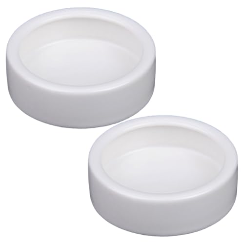 Csafyrt 2pcs Reptilienfuttergericht 2.8x0.8 Runde Antiescape Keramik Reptilien Fütterungsschale Waschbar wiederverwendbares Gecko -Tank -Accessoires Csafyrt 2pcs Reptilienfuttergericht 2.8x0.8 Runde Antiescape Keramik Reptilien Fütterungsschale Waschbar wiederverwendbares Gecko -Tank -Accessoires von Csafyrt
