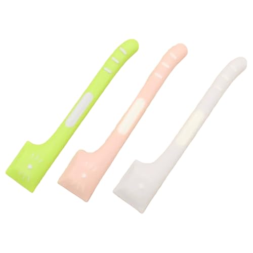 Csafyrt 3pcs großer niedlicher Katzenfutterlöffel, langes Griff Mischung Safer Dosenfutter Scoop für Hunde & Katze Nass von Csafyrt