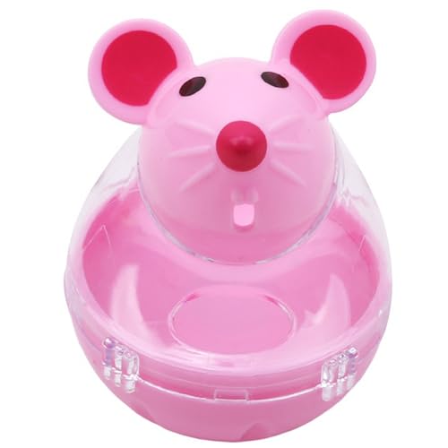 Csafyrt Cat Food -Spender Mausgeformte Katzen -Puzzle -Spielzeug langsame Feeder Interaktive Mäuse -Form Tumbler Cat Behandlungsrätsel für intelligentes Katzentraining Csafyrt Cat Food -Spender Mausgeformte Katzen -Puzzle -Spielzeug langsame Feeder Interaktive Mäuse -Form Tumbler Cat Behandlungsrätsel für intelligentes Katzentraining von Csafyrt