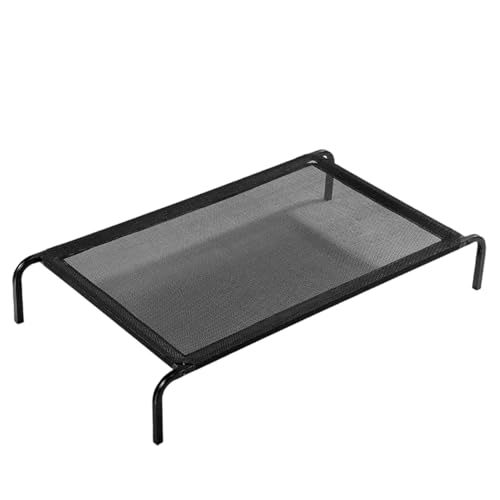 Csafyrt Erhöhte Hundebettkühlung atmungsaktives Hundenbett mit Noslip -Füße Metallrahmen für Innen- und Außenbereiche von Csafyrt