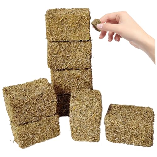 Csafyrt Heuballen, 8pcs Heuballen für Dekoration, DIY Dekoratives falsch von Csafyrt