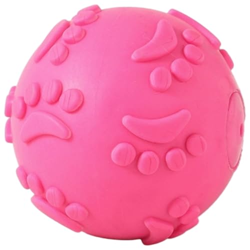 Csafyrt Hundequietschende Kugel, unzerstörbarer Latex Interaktives Hundetoten 2,36 Zoll Kauspielzeugbälle für kleine mittelgroßen großen Welpen Csafyrt Hundequietschende Kugel, unzerstörbarer Latex Interaktives Hundetoten 2,36 Zoll Kauspielzeugbälle für kleine mittelgroßen großen Welpen von Csafyrt