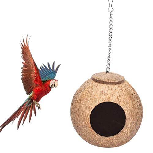 Csafyrt Seilennest, Vogelspielzeug für KakaLiten, hölzerne Papageien -Nisthaus -Hängekettenkäfig -Käsespielzeug für Vogel Csafyrt Seilennest, Vogelspielzeug für KakaLiten, hölzerne Papageien -Nisthaus -Hängekettenkäfig -Käsespielzeug für Vogel von Csafyrt