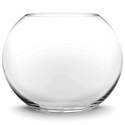 Glasfischschale, 9,45 Zoll klares Fischschüssel Glas, runder aquaponischer Tank, einfacher Stil Kleiner Tank, Mini -Vase für Wohnzimmer Büro -Schreibtischdekoration Glasfischschale, 9,45 Zoll klares Fischschüssel Glas, runder aquaponischer Tank, einfacher Stil Kleiner Tank, Mini -Vase für Wohnzimmer Büro -Schreibtischdekoration von Csafyrt