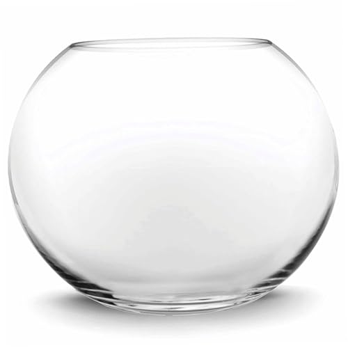 Glasfischschale 9,45 Zoll klare Fischschale Glas rund aquaponische Fischtank Einfacher Stil Kleiner Fischtank Mini Glasvase Glasfischschale 9,45 Zoll klare Fischschale Glas rund aquaponische Fischtank Einfacher Stil Kleiner Fischtank Mini Glasvase von Csafyrt