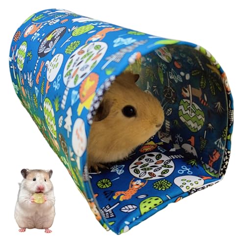Hamster Tunnel 12x7x6in Cartoon Forest-Meerschweinchen-Tunnel 4-Season-Hamster-Versteck mit Mehrzweck Kleiner Haustierzubehör für Kaninchen, Hedgehog, Chinchilla & More Hamster Tunnel 12x7x6in Cartoon Forest-Meerschweinchen-Tunnel 4-Season-Hamster-Versteck mit Mehrzweck Kleiner Haustierzubehör für Kaninchen, Hedgehog, Chinchilla & More von Csafyrt