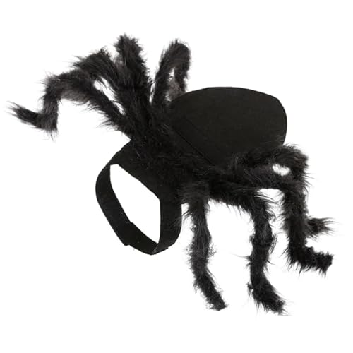 Csafyrt Hundespinnen Kostüm gruselige Pelzhund Halloween Kostüm einstellbare Kostüme Kostüme Katzen -Outfit für Halloween Party Maskerade Fotoshootings m von Csafyrt