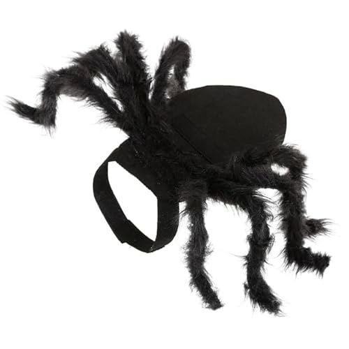 Csafyrt Hundespinnen Kostüm gruselige Pelzhund Halloween Kostüm einstellbare Kostüme Kostüme Katzen -Outfit für Halloween Party Maskerade Fotoshoots s s von Csafyrt