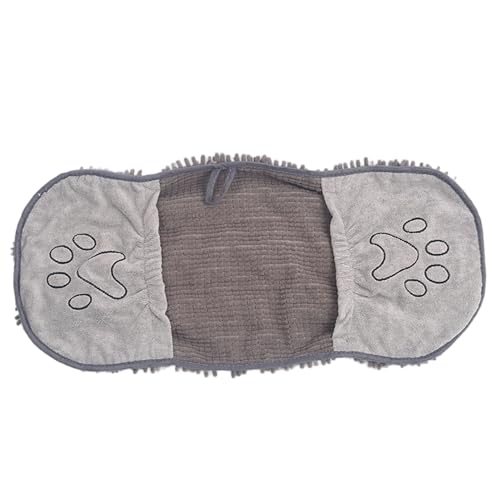 Hundetuch 14x31.5Soft ＆ Super saugfähiger Chenille waschbarer Mikrofaserhundtuch für kleine mittelgroße große Haustiere von Csafyrt