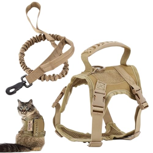 Katzenkabelbaum und Leine entkommen Proof Mesh Comfort Cat -Westekabelbaum mit Griff und personalisierten Flecken verstellbare weiche Haustierleine zum Gehen im Freien im Freien Katzenkabelbaum und Leine entkommen Proof Mesh Comfort Cat -Westekabelbaum mit Griff und personalisierten Flecken verstellbare weiche Haustierleine zum Gehen im Freien im Freien von Csafyrt