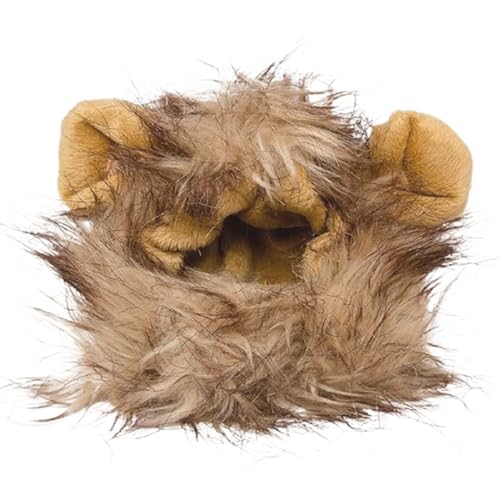 Mähne für Katfits Halsgröße 12.615Soft komfortable Katze Mähne waschbar niedliches Katzenkostüm für Halloween Cat Birthday Cat Cosplay Festival Party von Csafyrt
