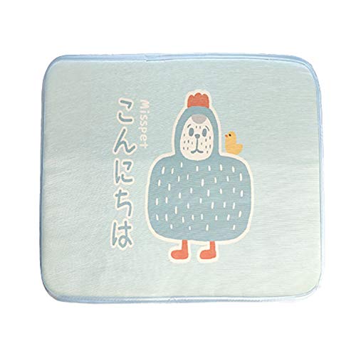 Csheng Hund Coole Matte Haustier Eiskissen Haustier Kühlmatte Decke Für Tierbedarf Haustier Matte Sommer Petmate Zwinger Matte Haustier Kühle Matte Kühlmatte Haustier Eisseide Seide blue1,Medium Csheng Hund Coole Matte Haustier Eiskissen Haustier Kühlmatte Decke Für Tierbedarf Haustier Matte Sommer Petmate Zwinger Matte Haustier Kühle Matte Kühlmatte Haustier Eisseide Seide blue1,Medium von Csheng