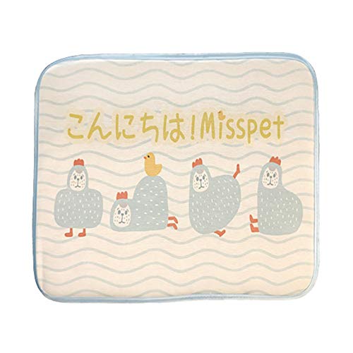 Csheng Hund Coole Matte Haustier Eiskissen Haustier Kühlmatte Decke Für Tierbedarf Haustier Matte Sommer Petmate Zwinger Matte Haustier Kühle Matte Kühlmatte Haustier Eisseide Seide blue2,Small Csheng Hund Coole Matte Haustier Eiskissen Haustier Kühlmatte Decke Für Tierbedarf Haustier Matte Sommer Petmate Zwinger Matte Haustier Kühle Matte Kühlmatte Haustier Eisseide Seide blue2,Small von Csheng