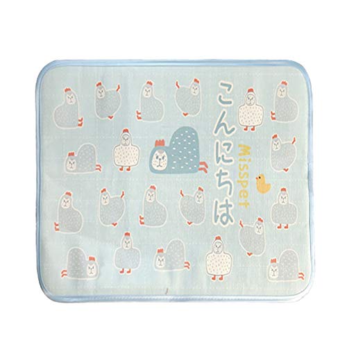 Csheng Hund Coole Matte Haustier Eiskissen Haustier Kühlmatte Decke Für Tierbedarf Haustier Matte Sommer Petmate Zwinger Matte Haustier Kühle Matte Kühlmatte Haustier Eisseide Seide blue3,Small Csheng Hund Coole Matte Haustier Eiskissen Haustier Kühlmatte Decke Für Tierbedarf Haustier Matte Sommer Petmate Zwinger Matte Haustier Kühle Matte Kühlmatte Haustier Eisseide Seide blue3,Small von Csheng