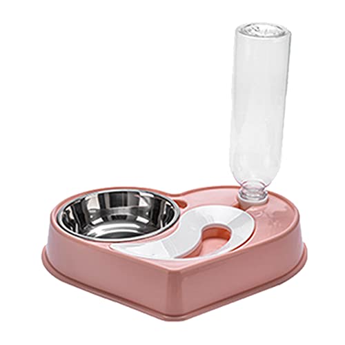 Csheng Katzenwassernapf Hundefutternapf Welpennapf Automatische Wasserfütterung Katzenplastik-Haustiernapf Liebestyp Anti-Umkipp-Reisnapf Hundenapf Katzennapf pink Csheng Katzenwassernapf Hundefutternapf Welpennapf Automatische Wasserfütterung Katzenplastik-Haustiernapf Liebestyp Anti-Umkipp-Reisnapf Hundenapf Katzennapf pink von Csheng
