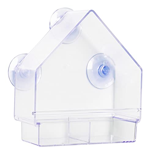 Csnbfiop Transparente Vogelfutterstation Klares Fenster Starke Saugnäpfe Hängendes Vogelhaus Für Futterstation Freien Csnbfiop Transparente Vogelfutterstation Klares Fenster Starke Saugnäpfe Hängendes Vogelhaus Für Futterstation Freien von Csnbfiop