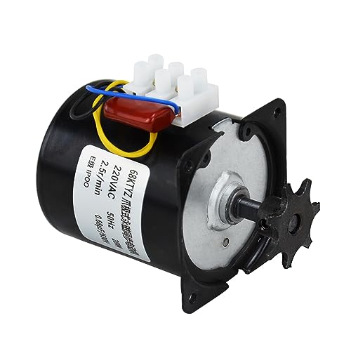Csnbfiop V Eierwendermotor Inkubator Ersatzmotor Umschaltbare Getriebekomponenten Zubehör 2 5 U/min 28 W 50 Hz von Csnbfiop