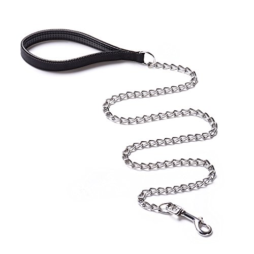Hundeleine CtopoGo Metall Leine, PU-Leder Griffe, Rollleinen, Übungsleine, Trainingsleine, Hundeleine Für Große Mittlere Schwere Hunde Hundeleine CtopoGo Metall Leine, PU-Leder Griffe, Rollleinen, Übungsleine, Trainingsleine, Hundeleine Für Große Mittlere Schwere Hunde von CtopoGo