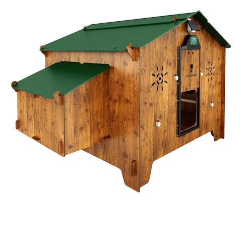 Hühnerstall für 20 Hühner, 4 Sitzstangen, 4 Außennester, automatische Tür inklusive, Polly Chalet 4XL, hergestellt in Italien Hühnerstall für 20 Hühner, 4 Sitzstangen, 4 Außennester, automatische Tür inklusive, Polly Chalet 4XL, hergestellt in Italien von CUCCIOLOTTA
