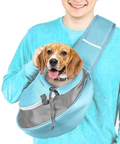 Cuddlissimo! Haustier-Tragetasche, weiche Vorderbrust-Tragetasche für kleine Haustiere (ideal für Hunde und Katzen 2,7–4,5 kg) – sorgfältig dimensioniert für Yorkshire Terrier, Malteser von Cuddlissimo!