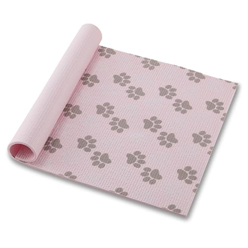 Hundefuttermatte, rutschfeste Napfmatten für Futter und Wasser, rechteckige Form, wasserdicht, Haustier-Platzset, PVC, Welpen-Tabletts für große, mittelgroße und kleine Hunde, Katzen, 38,1 x 50,8 cm von Cudlie