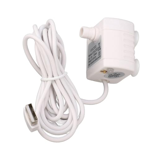 Cuifati PET Water Fountain Pump, 5 V USB Katzenwasserbrunnenpumpe mit Einstellknauf, Ruhig Verhindern, DASS EIN Trockenes Verbrennen, Dc Bürstenloser Motor für Haustierwasserbrunnen Cuifati PET Water Fountain Pump, 5 V USB Katzenwasserbrunnenpumpe mit Einstellknauf, Ruhig Verhindern, DASS EIN Trockenes Verbrennen, Dc Bürstenloser Motor für Haustierwasserbrunnen von Cuifati