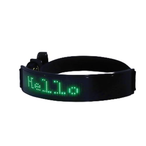 Leuchtendes Hundehalsband, über USB Wiederaufladbares LED-Hundehalsband für Nächtliche Spaziergänge, Intelligentes DIY-Hundehalsband, Modische, Leuchtende Haustier-Halskette, Leuchtendes Hundehalsband, über USB Wiederaufladbares LED-Hundehalsband für Nächtliche Spaziergänge, Intelligentes DIY-Hundehalsband, Modische, Leuchtende Haustier-Halskette, von Cuifati