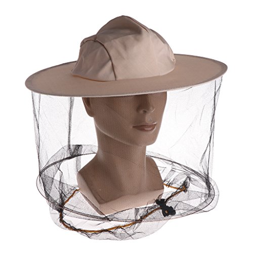 Cuigu Bienenhut - Denim Head Protector Cap - Imkerei Net Hat, verhindern Mücken, für Outdoor-Camping von Cuigu