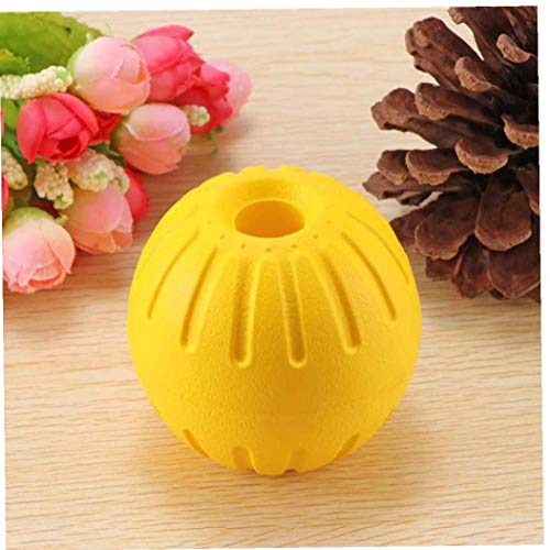 CULER Haustier Hund Nähen Spielzeug Eva Kugel Hohle Kugel-7cm Biss Beständig Hundetrainingsball Beweglicher Hund Kauen Spielzeug Führungsseil CULER Haustier Hund Nähen Spielzeug Eva Kugel Hohle Kugel-7cm Biss Beständig Hundetrainingsball Beweglicher Hund Kauen Spielzeug Führungsseil von CULER
