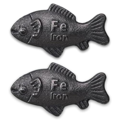 Eisenfisch gegen Eisenmangel, Gusseisenfisch-Figur, reduziert das Risiko eines Mangels, perfekt für Veganer, Sportler, schwangere Frauen und Kinder, bekämpfen Anämie und Mangel, sicheres Geschenk für Eisenfisch gegen Eisenmangel, Gusseisenfisch-Figur, reduziert das Risiko eines Mangels, perfekt für Veganer, Sportler, schwangere Frauen und Kinder, bekämpfen Anämie und Mangel, sicheres Geschenk für von Cumnvulnt