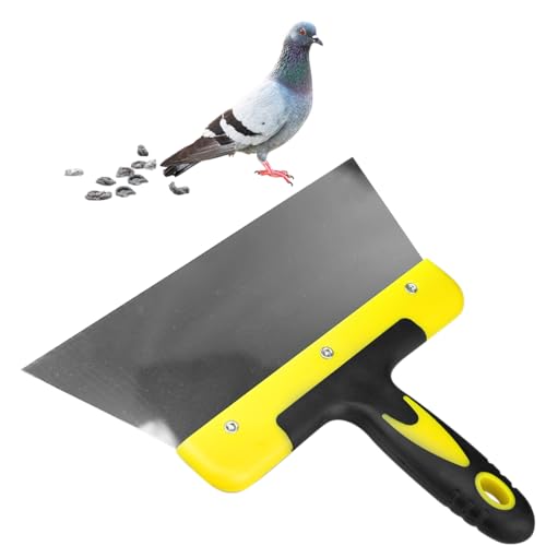 Cunguv Großer Taubenkot-Schaber Vogelkot-Entferner Edelstahl Vogelkot Reinigungsschaber von Cunguv