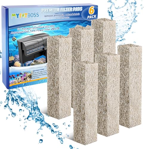 Cunina, Filtereinsätze für Aquarien, mittelgroß, 6 Stück Cunina, Filtereinsätze für Aquarien, mittelgroß, 6 Stück von Cunina