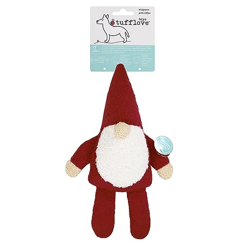 Cupid & Comet Christmas Tufflove Santa Gonk Hundespielzeug, Größe M von Cupid & Comet