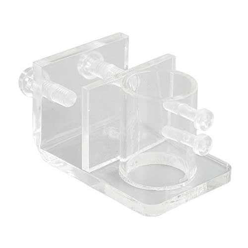 Cuque Aquarium-Rohrschelle Aquarium-Rohrschelle Acryl Einfache Installation Kompakt, robust (Einzelloch 20 mm/0,79 Zoll Innendurchmesser) von Cuque