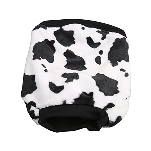 Cuque Haustier-Pullover mit Milchmuster, Winterkleidung für Hunde, hält sauber und locker für kleine Hunde (M) von Cuque