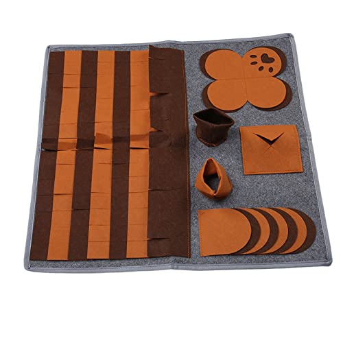 Cuque Hunde-Schnüffel-Pad, Puzzle-Haustier-Futtermatten Lindern Angstzustände, rutschfeste Unterseite, Interaktive Haustier-Katze Im Innenbereich Cuque Hunde-Schnüffel-Pad, Puzzle-Haustier-Futtermatten Lindern Angstzustände, rutschfeste Unterseite, Interaktive Haustier-Katze Im Innenbereich von Cuque