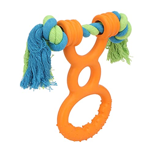 Cuque Hundering mit Seil, Zahnen, Waschbarer Hundering, Kauspielzeug, Sicher, Tragbar, Reinigung für das Training von Haustierbesitzern Cuque Hundering mit Seil, Zahnen, Waschbarer Hundering, Kauspielzeug, Sicher, Tragbar, Reinigung für das Training von Haustierbesitzern von Cuque