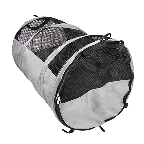 Cuque Hundetransportbox, Oxford-Stoff, Bissfest, Haustier-Transporttasche, Wasserdicht, Faltbar, Atmungsaktives Mesh, Leicht für Autositz (38 x 15 x 21 cm) von Cuque