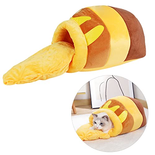 Cuque Katzenbett, Bequemes, Schmutzabweisendes, Rutschfestes PP-Baumwollfutter, Haustierbett, Niedlicher, Atmungsaktiver Platz für Große Katzen für Kätzchen zu Hause Cuque Katzenbett, Bequemes, Schmutzabweisendes, Rutschfestes PP-Baumwollfutter, Haustierbett, Niedlicher, Atmungsaktiver Platz für Große Katzen für Kätzchen zu Hause von Cuque