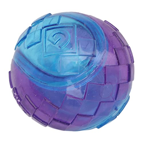 Cuque Kaubälle für Hunde, TPR Squeaky Dog Ball Bissfest für Heimtierbedarf von Cuque