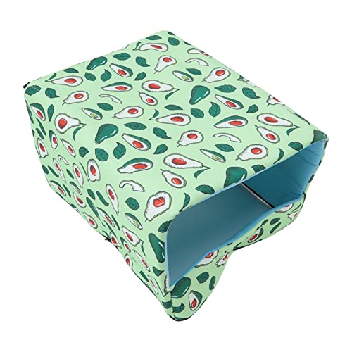 Cuque Kleines Haustierkäfigbett, Kaninchentoilette, Komfortables Hamsternest, Fester Haken (30 * 25 * 19 cm) von Cuque