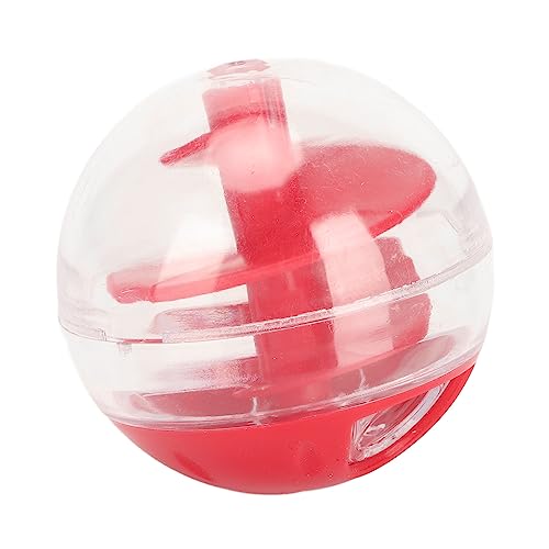 Cuque Langsamer Pet Feeder Ball, Verstellbarer Cat Leakage Dispensing Ball Interactive für Kätzchen Zum Training Cuque Langsamer Pet Feeder Ball, Verstellbarer Cat Leakage Dispensing Ball Interactive für Kätzchen Zum Training von Cuque