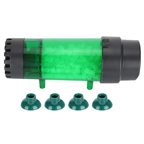 Cuque Verrückter Aquarium Biological Filter, langlebiger Bubble Bio Media Filter, mit Saugnapf Aquarium für Aquarium fluidisiert(Fluidized Bed LH300) von Cuque