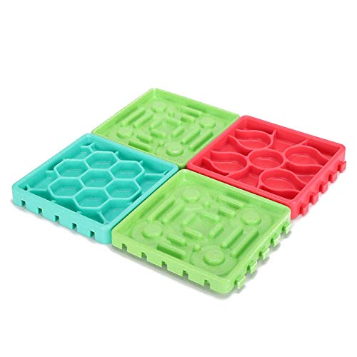 Verrückter Hund Anti-Rutsch-Futtertablett Hund Essen Futterschale Hundefutterschale, Anti-Rutsch-Slow-Food-Feeder Pet Tray Feeder Versorgung Pet Bowl, für Pet Bowl Hund Pet Feeder Haustier Verrückter Hund Anti-Rutsch-Futtertablett Hund Essen Futterschale Hundefutterschale, Anti-Rutsch-Slow-Food-Feeder Pet Tray Feeder Versorgung Pet Bowl, für Pet Bowl Hund Pet Feeder Haustier von Cuque
