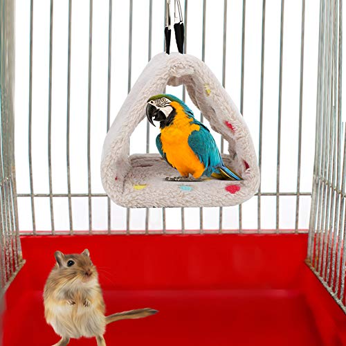 Cuque Verrückter Hook Bird Hanging Nest, Hamster-Hängematte, leicht zu tragendes faltbares Design, das warm für kleine Haustiere hängt. Sugar Glider Myna Parrots(Medium) von Cuque