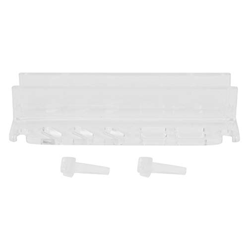 Cuque Verrückter Transparenter Aquarium Pinzetten-Organizer, Fester Aquarium Pinzettenhalter, Fischteich Aquarium für Aquarium Reinigungswerkzeughalterung von Cuque