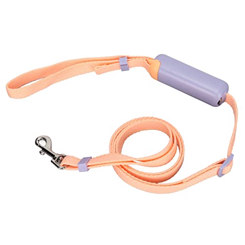 Cuque Pet Walking Leash, Einfach zu Kontrollierende Nylon-Haustierleinen-Anpassungsschnalle für Kleine Hunde (Lila) von Cuque