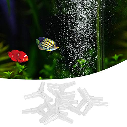 Verrückter Verkauf Aquarium Tee Anschluss, Aquarium Tee Anschluss, 20PCS Luftpumpe Fischteich Aquarium für Aquarium von Cuque