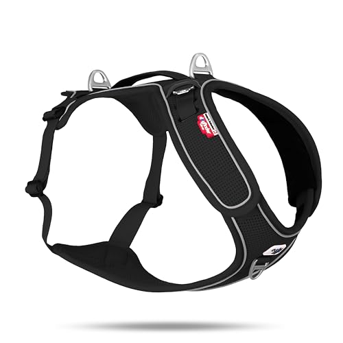 Belka Harness Adjustable Neck Black 3XL von Curli